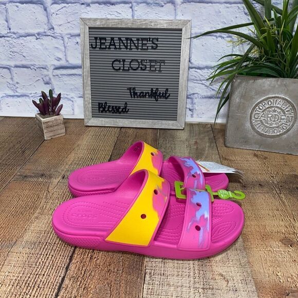 Crocs Classic Sandal Nwt - Picture 1 of 6